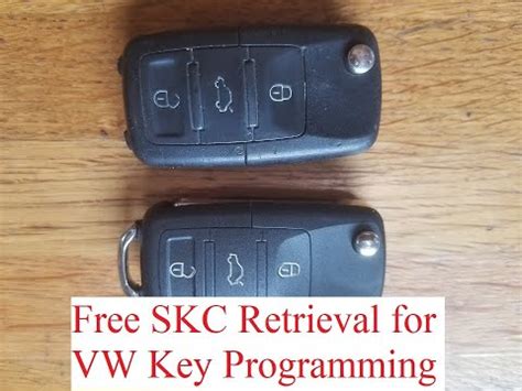 Free SKC Pin Retrieval for VW Immobilizer Key Programming 